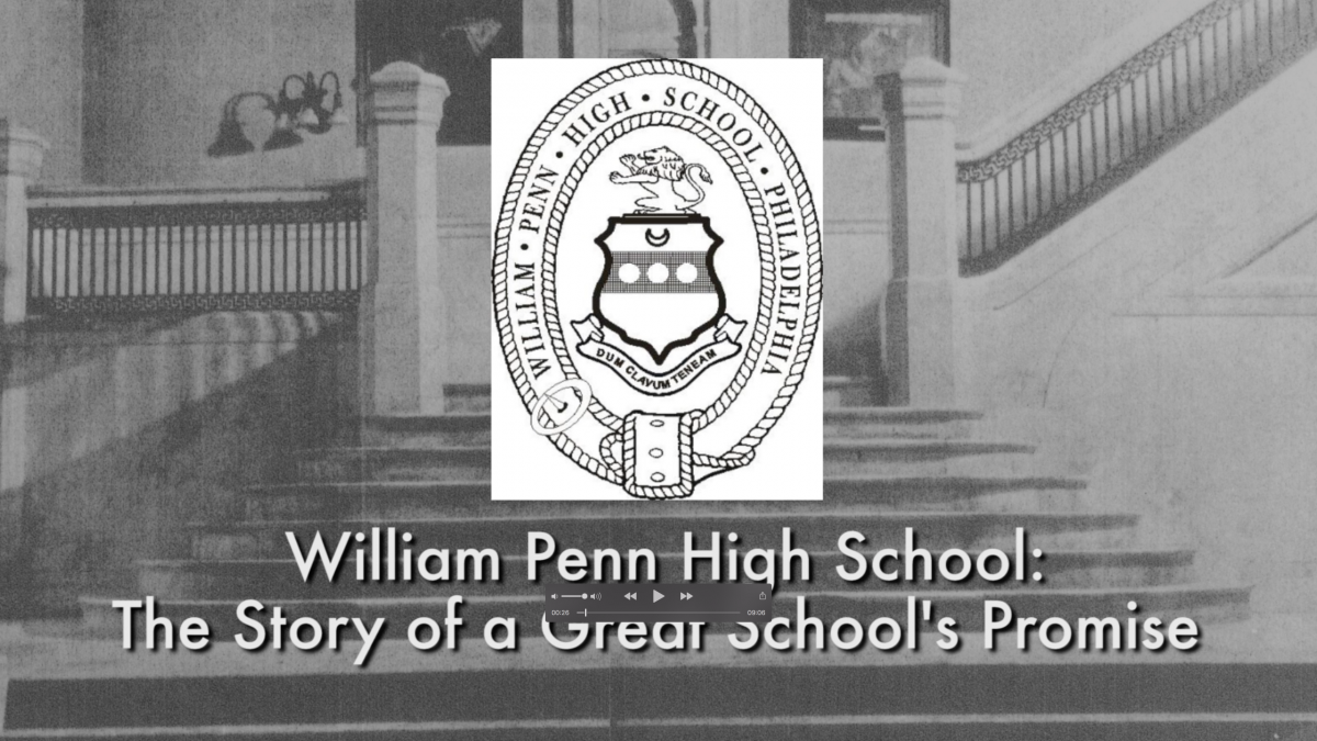 William Penn High School The Story of a Great School's Promise Scribe